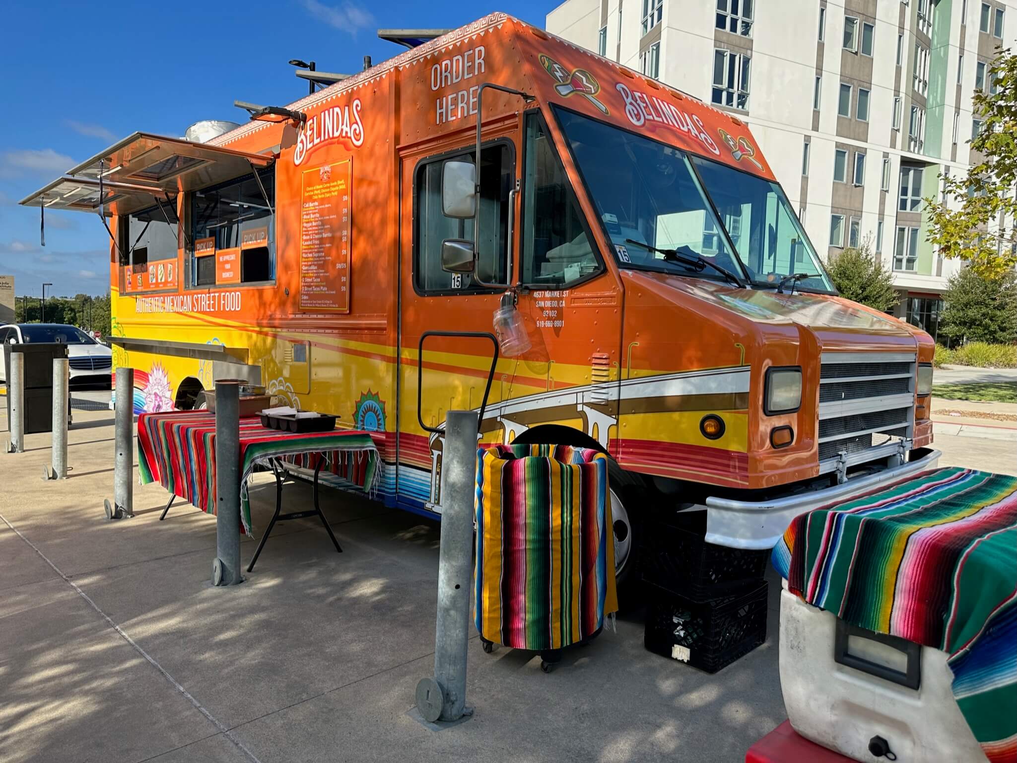 The Belindas Familia food truck.