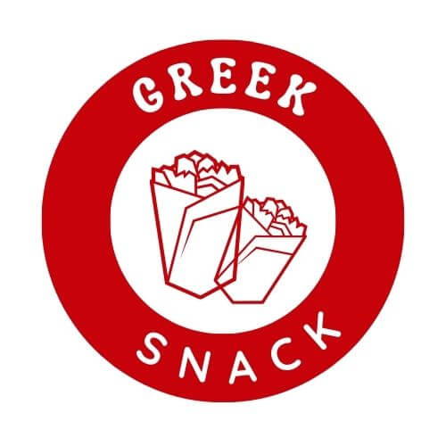 The Greek Snack logo.