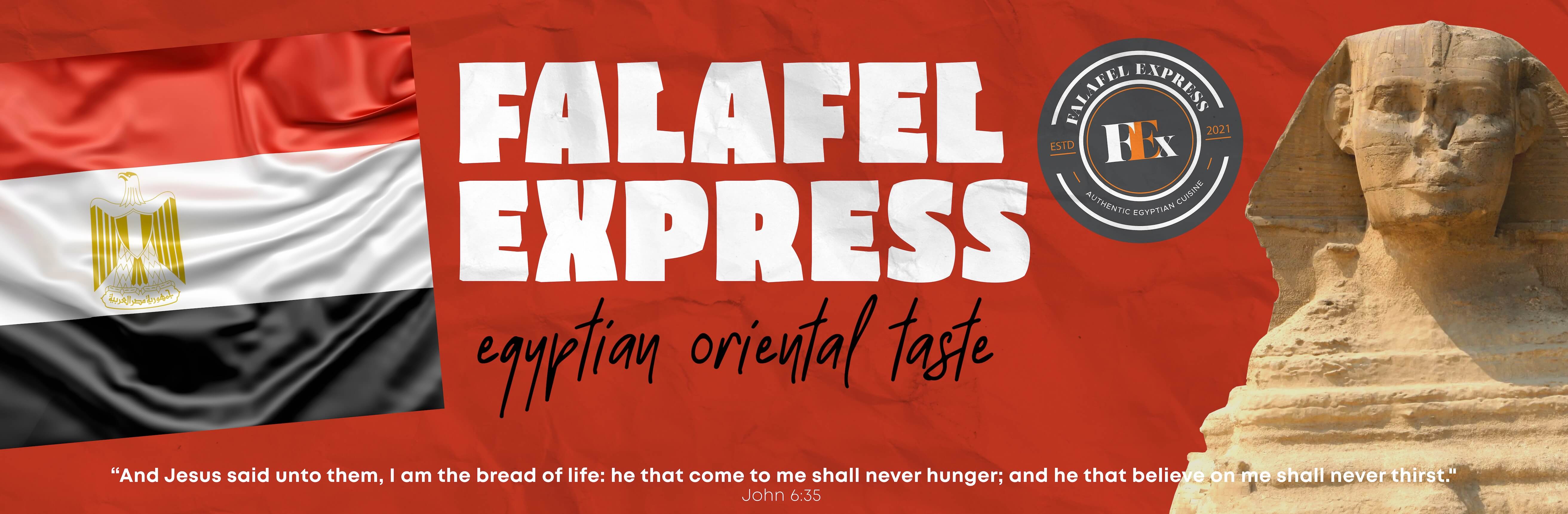 The Falafel Express food truck.