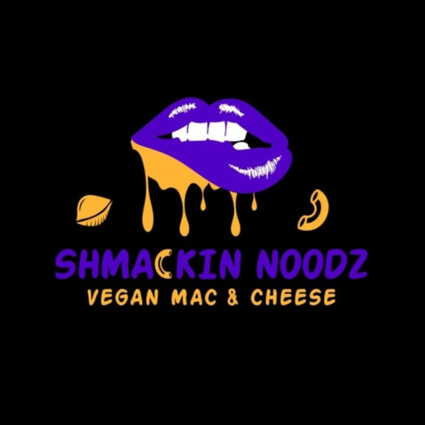 The Shmackin Noodz logo.