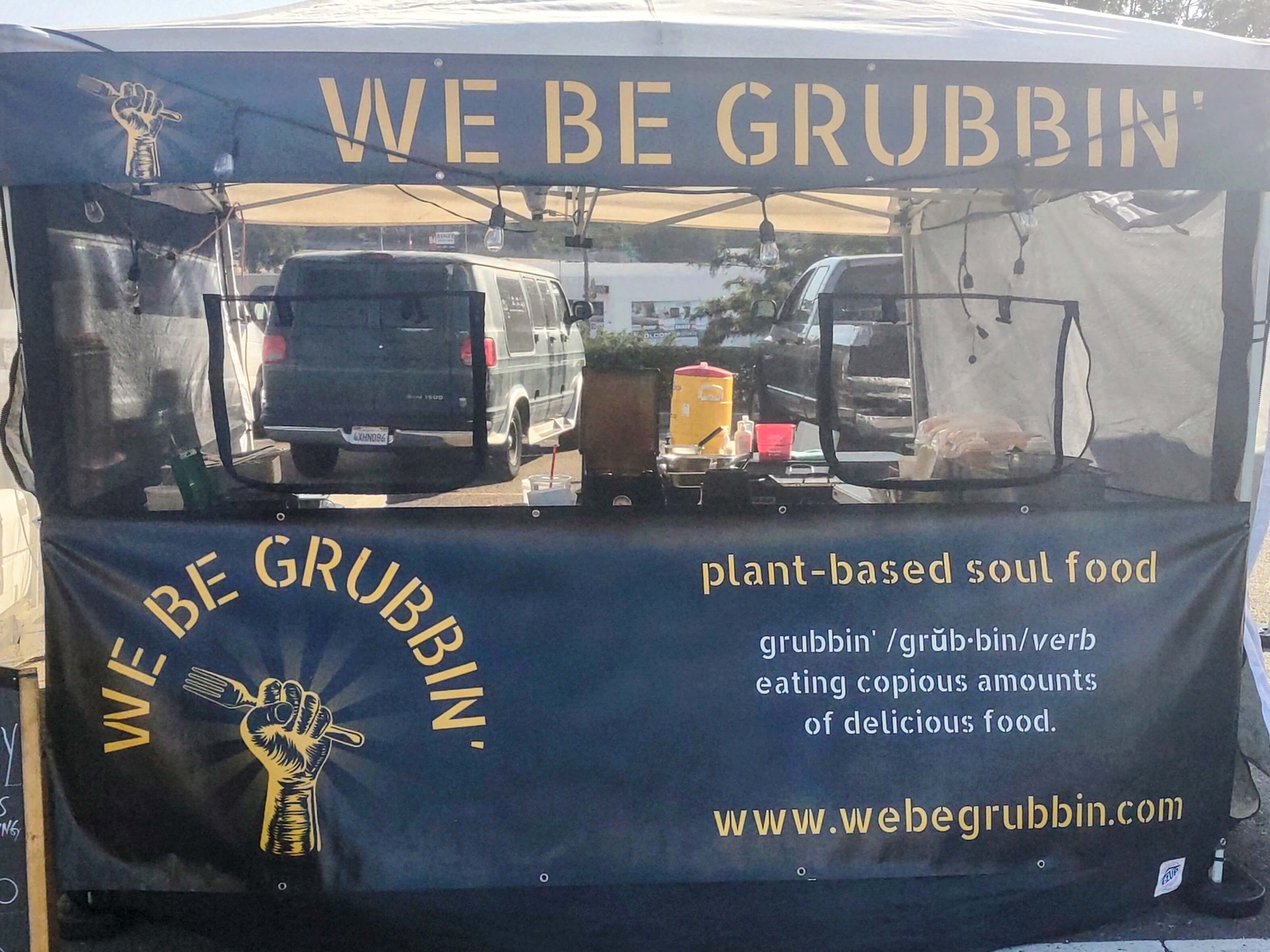 The We Be Grubbin' food truck.