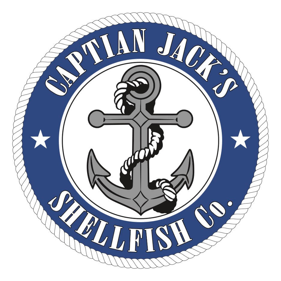 The Captain Jack's Shellfish Co logo.