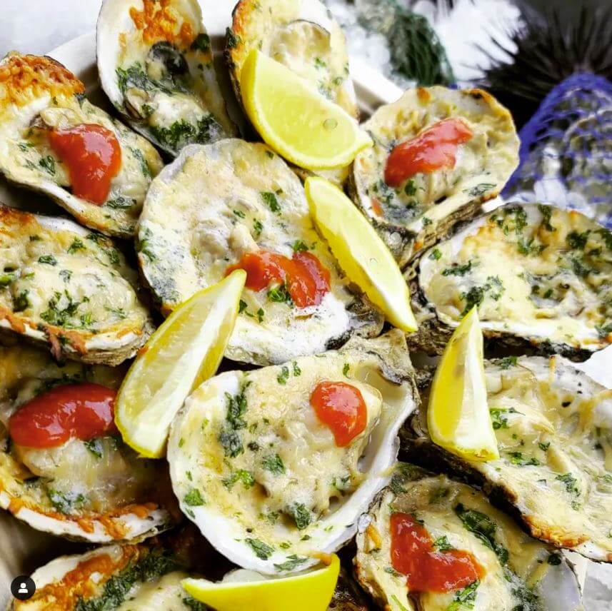 Grilled Oysters