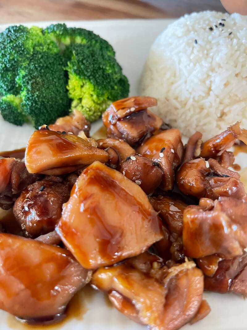 Teriyaki Chicken and Rice